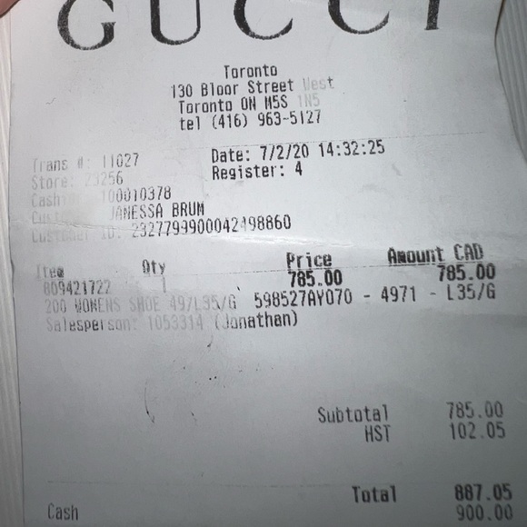 GUCCI Interlocking G Logo Leather Sneakers - Picture 16 of 16